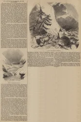 Het klooster van St. Bernard en de lawines